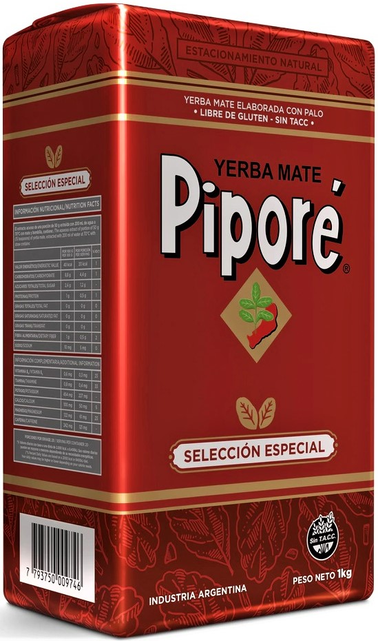 PIPORE YERBA MATE 1KG